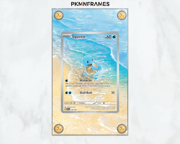 Squirtle 170/165 - Pokémon Extended Artwork Display Case