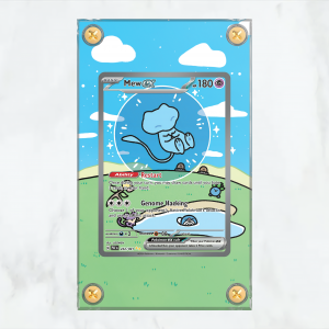 Mew Ex 232/091 - Pokémon Extended Artwork Display Case