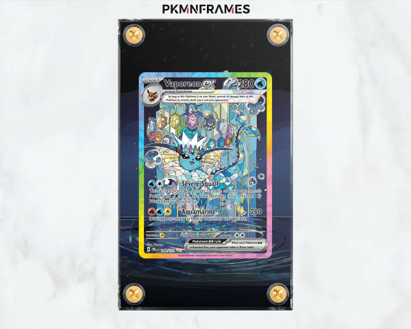Vaporeon Ex 149/131 – Pokémon Extended Artwork Display Case